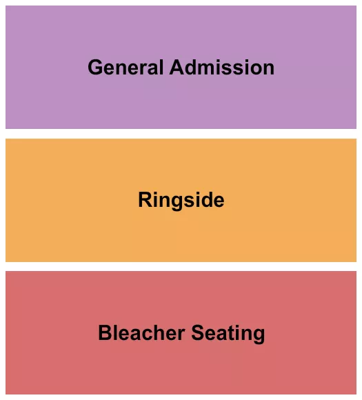 seating chart for Under the Big Top - Albany County Fairgrounds - Circus - eventticketscenter.com