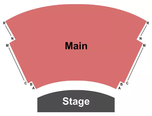 seating chart for George Daily Auditorium - Endstage - eventticketscenter.com