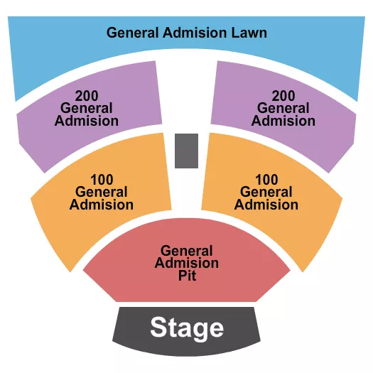 seating chart for Germania Insurance Amphitheater - Endstage GA All - eventticketscenter.com
