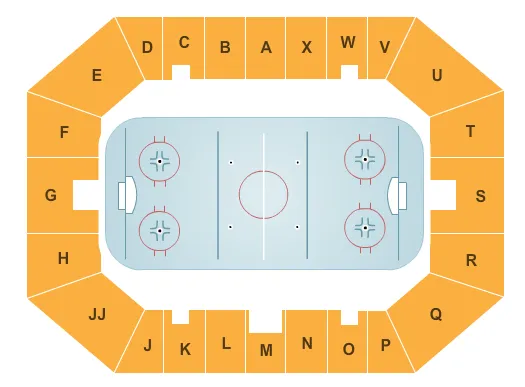 seating chart for Cool Insuring Arena - Hockey - eventticketscenter.com