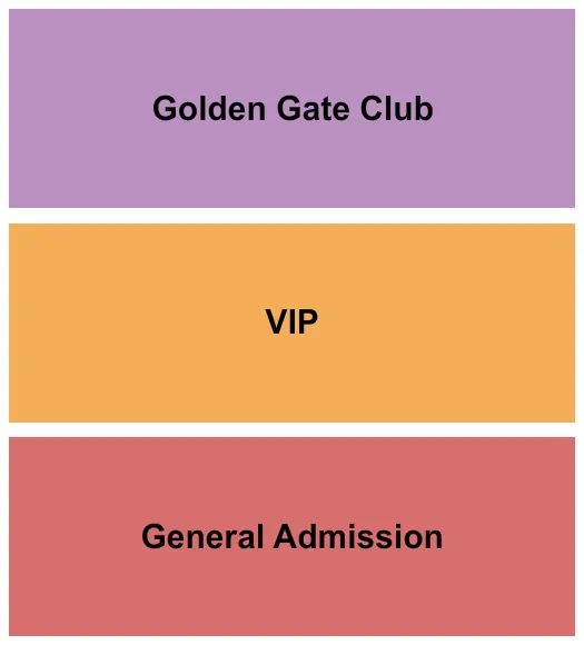 seating chart for Golden Gate Park - Outside Lands - eventticketscenter.com