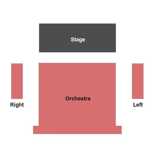 seating chart for Gottwald Playhouse  - End Stage - eventticketscenter.com