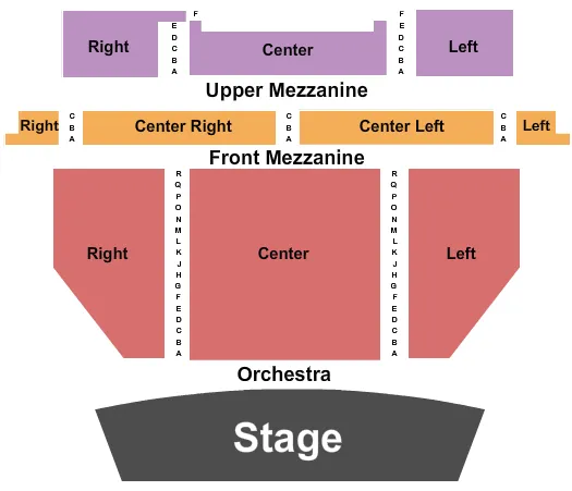 seating chart for Grace Rainey Rogers Auditorium At The Metropolitan Museum Of Art - End Stage - eventticketscenter.com
