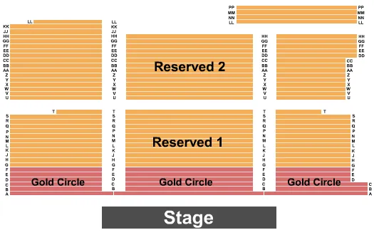 Graceland Soundstage Tickets & Seating Chart - ETC