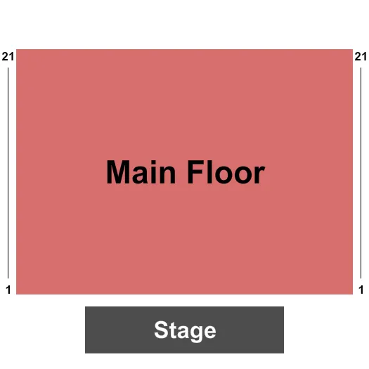 seating chart for Graceland Soundstage - Jamey Johnson & Randy Houser - eventticketscenter.com