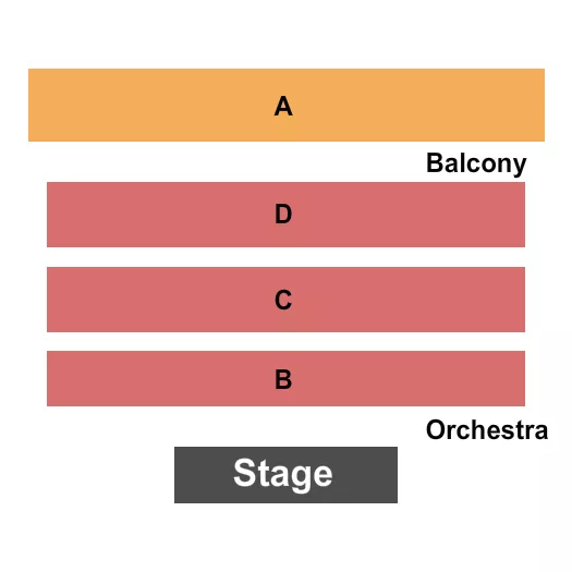 seating chart for Granada Theater - Minneapolis - The Jazz Room - eventticketscenter.com