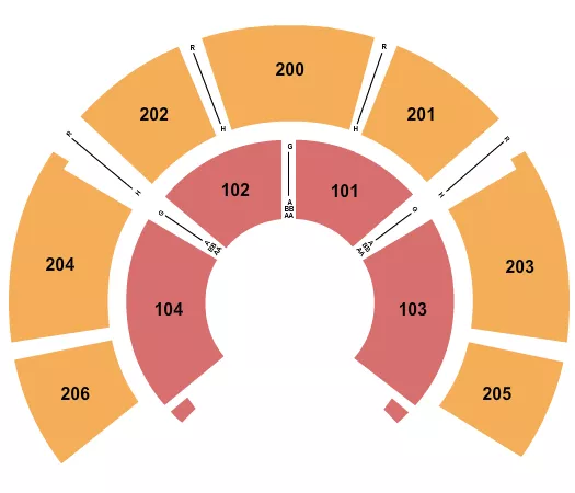 seating chart for Grand Chapiteau - Ball Arena - Cirque - eventticketscenter.com