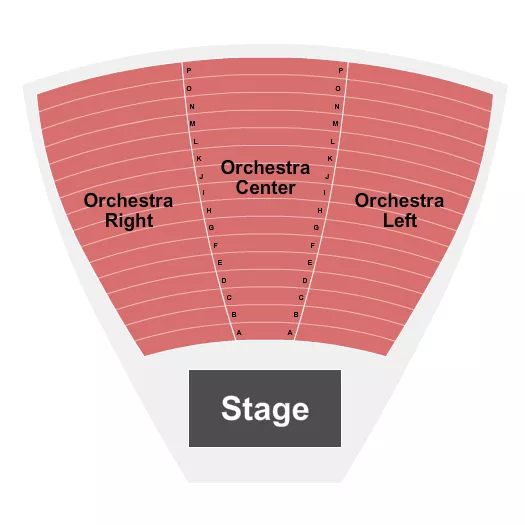 seating chart for Grauman's Egyptian Theatre - Orchestra LRC - eventticketscenter.com