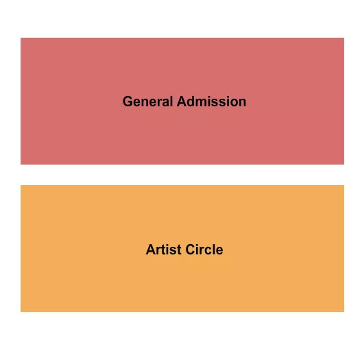seating chart for Calvary Assembly of God - WV - GA & Artist Circle - eventticketscenter.com