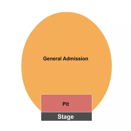 seating chart for Green Valley Ranch Resort - Amphitheater - GA/Pit - eventticketscenter.com