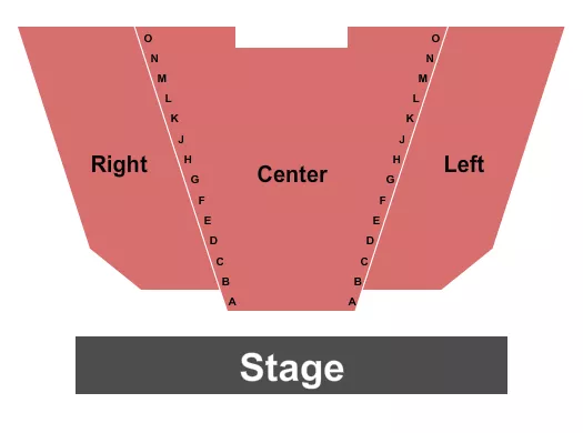seating chart for Greensburg Garden and Civic Center - Endstage - eventticketscenter.com