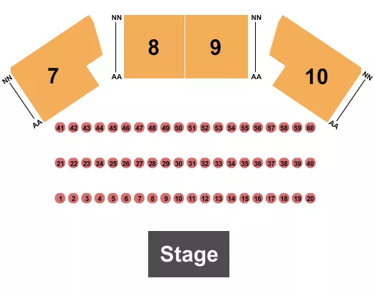 Grey Eagle Resort Casino Tickets Seating Chart ETC