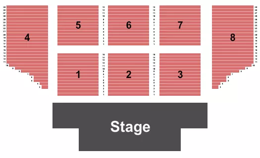 seating chart for Grind City Amphitheater - Endstage 2 - eventticketscenter.com