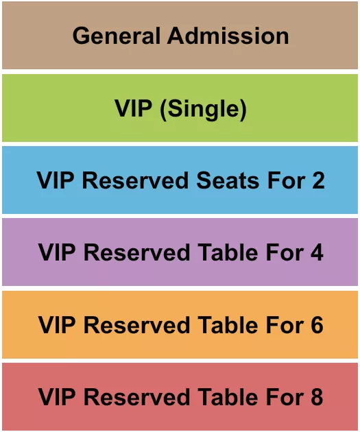 seating chart for Grog Shop - GA/VIP/Tables - eventticketscenter.com