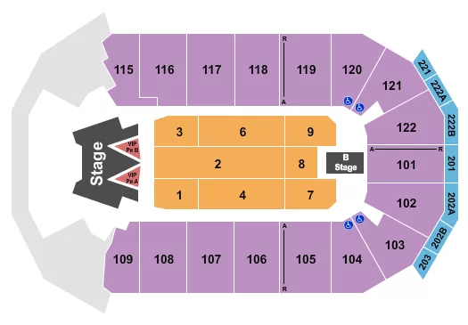 Heb Center Tickets And Seating Chart Event Tickets Center