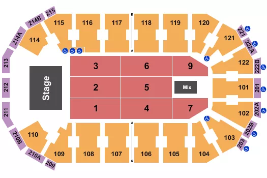 seating chart for HEB Center at Cedar Park - Crime Junkie - eventticketscenter.com