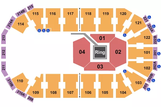 seating chart for HEB Center at Cedar Park - Sumo - eventticketscenter.com