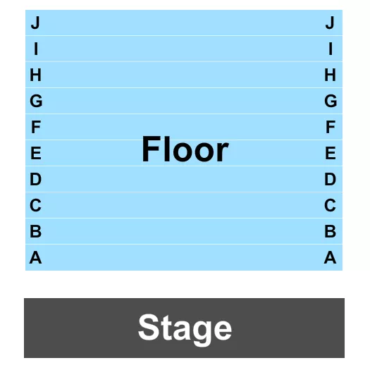 seating chart for Halle Cultural Arts Center - Endstage - eventticketscenter.com