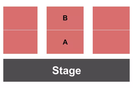 Candlelight Seating Chart at Harbison Theatre At Midlands Tech. The chart shows the main floor/stage with seating options surrounding it, which are color coded