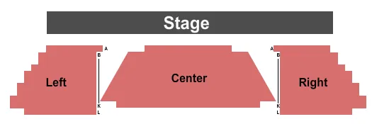 seating chart for Harbison Theatre At Midlands Tech - Endstage - eventticketscenter.com