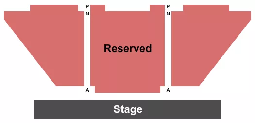 seating chart for Harbor Playhouse - Endstage - eventticketscenter.com