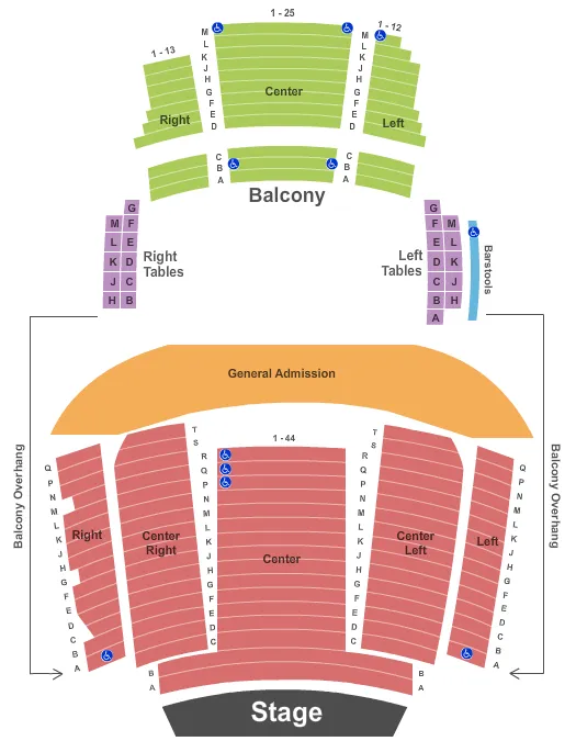 seating chart for Hard Rock Live - Orlando - End Stage 2 - eventticketscenter.com