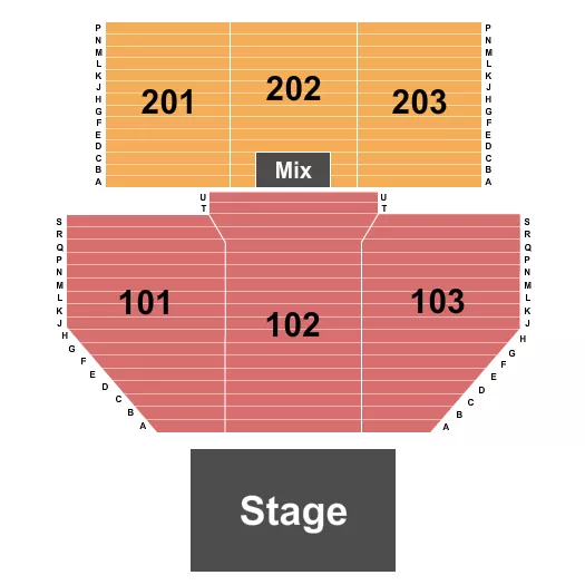 seating chart for Hard Rock Live - Rockford - Endstage - eventticketscenter.com