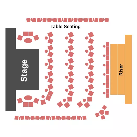 seating chart for Hardes Theatre at Phoenix Theatre - End Stage - eventticketscenter.com
