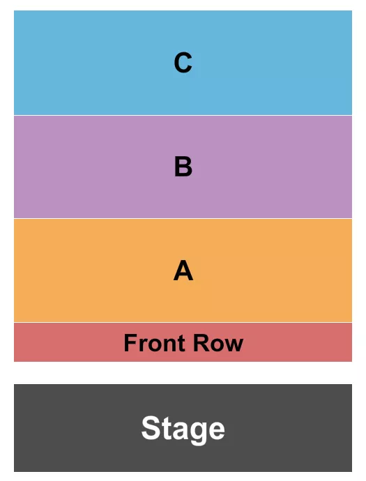 seating chart for Harold Miossi Hall at Christopher Cohan Performing Arts Center - Candlelight - eventticketscenter.com