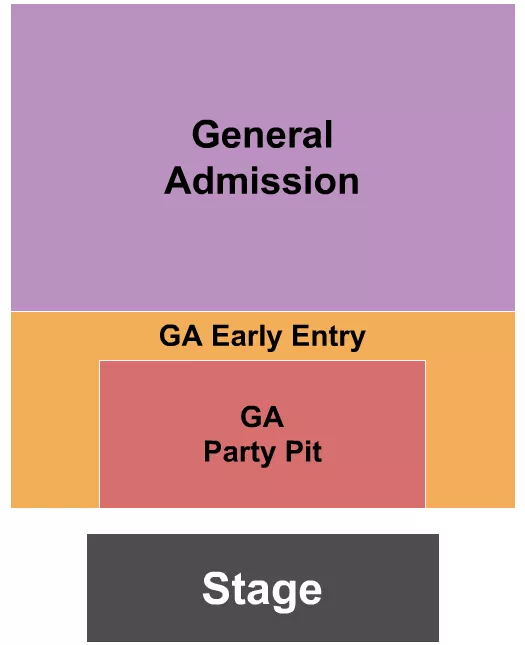 seating chart for Harrah's Phoenix Ak-Chin - GA/Pit - eventticketscenter.com