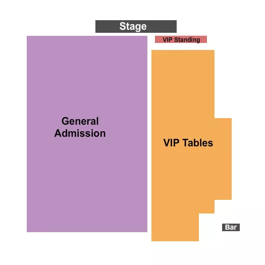seating chart for Harris Park - Ontario - GA/VIP/Tables - eventticketscenter.com