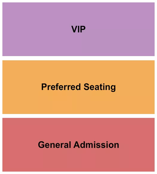 seating chart for Harrisburg Comedy Zone - GA/Preferred/VIP - eventticketscenter.com
