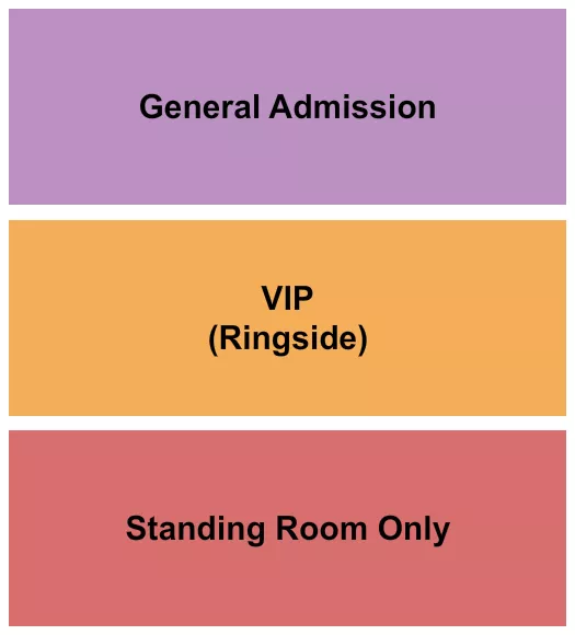 seating chart for Harrisburg Comedy Zone - GA/Ringside/SRO - eventticketscenter.com
