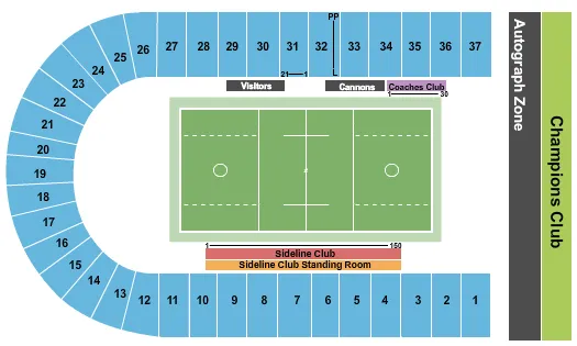 seating chart for Harvard Stadium - Lacrosse - eventticketscenter.com