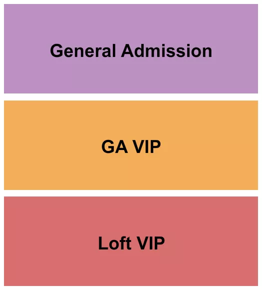seating chart for Hawthorne Theatre - Loft VIP/VIPGen/GA - eventticketscenter.com