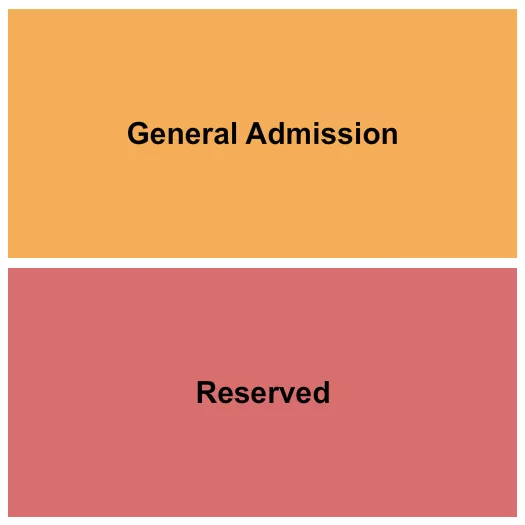 seating chart for Detroit House of Comedy - GA/Reserved - eventticketscenter.com