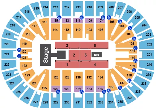 seating chart for Heritage Bank Center - New Edition - eventticketscenter.com