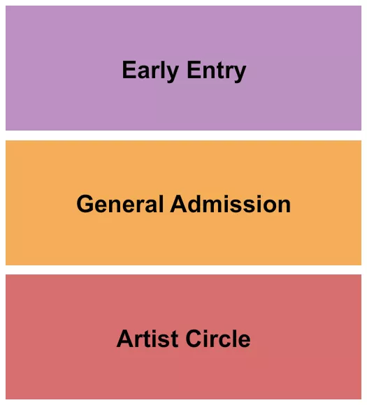 seating chart for Heritage Nazarene Church - AC/Early/GA - eventticketscenter.com