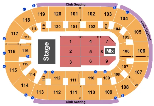 Hertz Arena Tickets & Seating Chart - Event Tickets Center