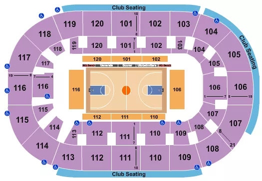 seating chart for Hertz Arena - Harlem Globetrotters - eventticketscenter.com