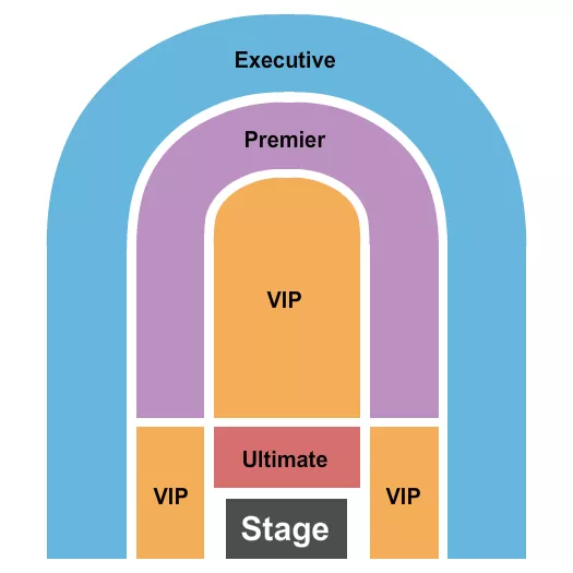 seating chart for Hertz Arena - Life Surge - eventticketscenter.com