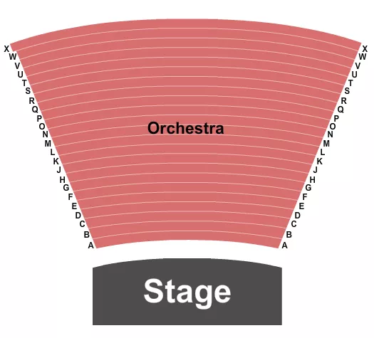 seating chart for Heymann Performing Arts Center - Endstage No Balc - eventticketscenter.com