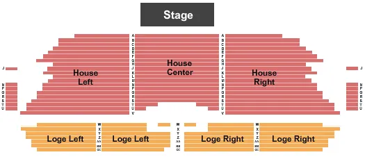seating chart for Higley Center For The Performing Arts - Endstage 3 - eventticketscenter.com