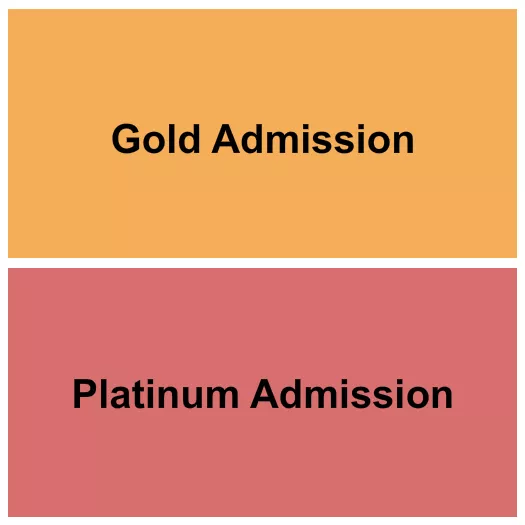 seating chart for Historic Virginia Key Beach Park - Gold & Platinum - eventticketscenter.com