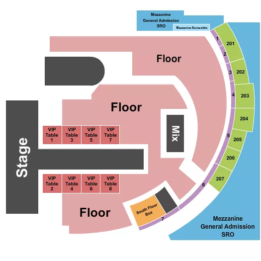 seating chart for History - Toronto - GA Floor w/ Catwalk - eventticketscenter.com