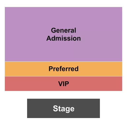 seating chart for Ho Chunk Casino - Baraboo - GA/VIP/Preferred - eventticketscenter.com