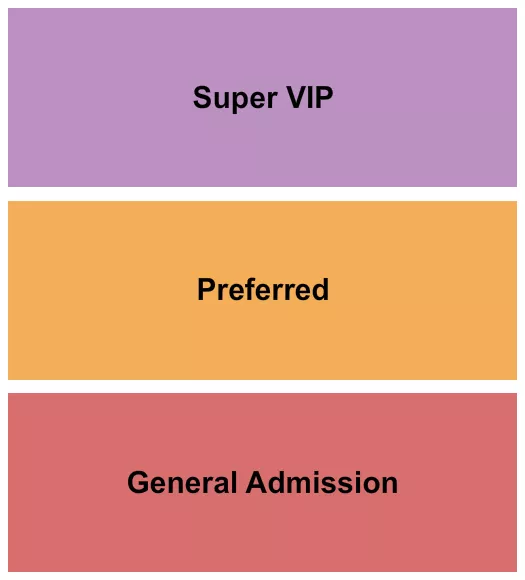 seating chart for Hoedown Hill - GA/Preferred/Super VIP - eventticketscenter.com