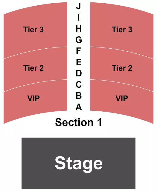 seating chart for Holiday Inn - Hammond - Endstage - eventticketscenter.com
