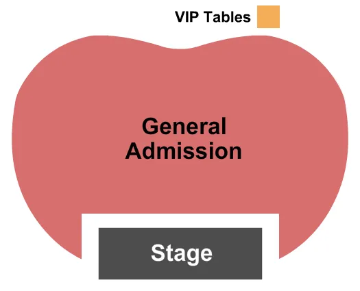 seating chart for Hollywood Palladium - General Admission with VIP Tables - eventticketscenter.com