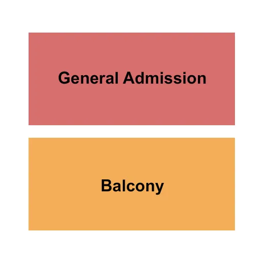 seating chart for Hollywood Theatre - Vancouver - GA/Balcony - eventticketscenter.com